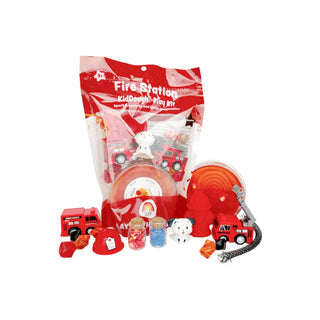 Sensory All Natural Fire Truck Playdough Kit at DLK West Chester, PA