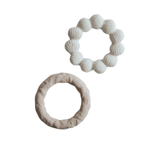 Seashell Teething Rings