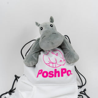 Po the Hippo Plush PoshPo on Design Life Kids