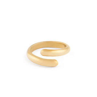 Modern and Minimalist Gold Ring at DLK