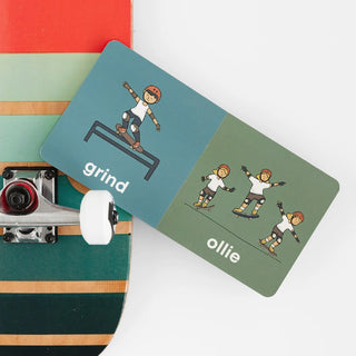 Skateboarding Baby Board Book at Design Life Kids