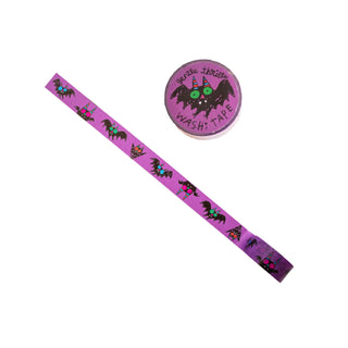 Gentle Thrills Halloween Bats Washi Tape on DLK