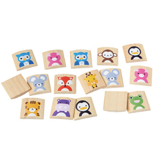 Wooden Animal Memory Game Plan Toys on Design Life Kids