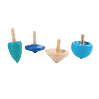 Wooden Spinning Tops