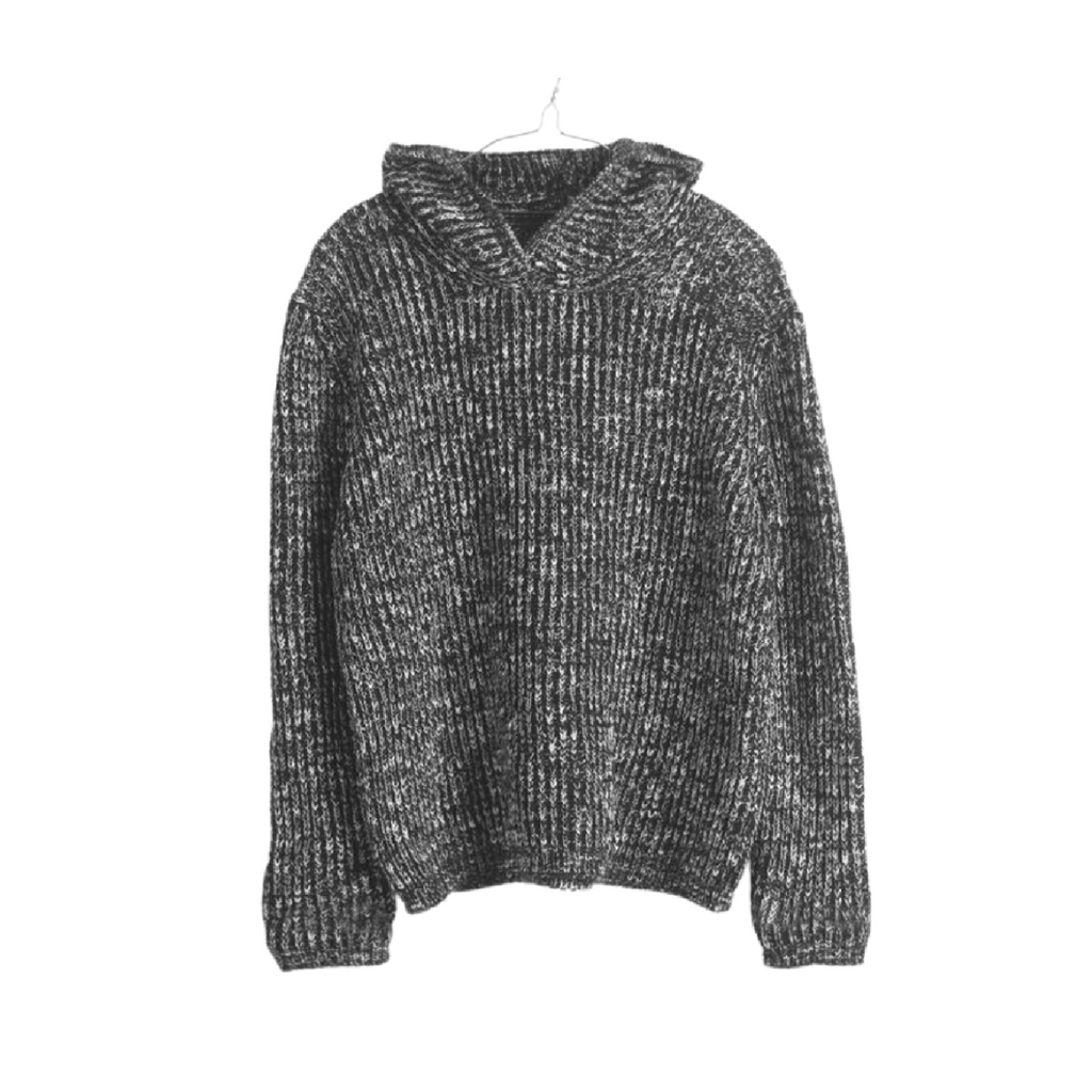 Marble Knit Hooded Sweater – Design Life Kids