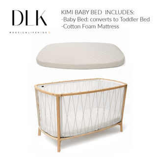 Charlie Crane Kimi Baby Crib and Toddler Bed on Design Life Kids