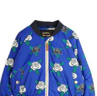 Mini Rodini Roses Baseball Jacket on Design Life Kids