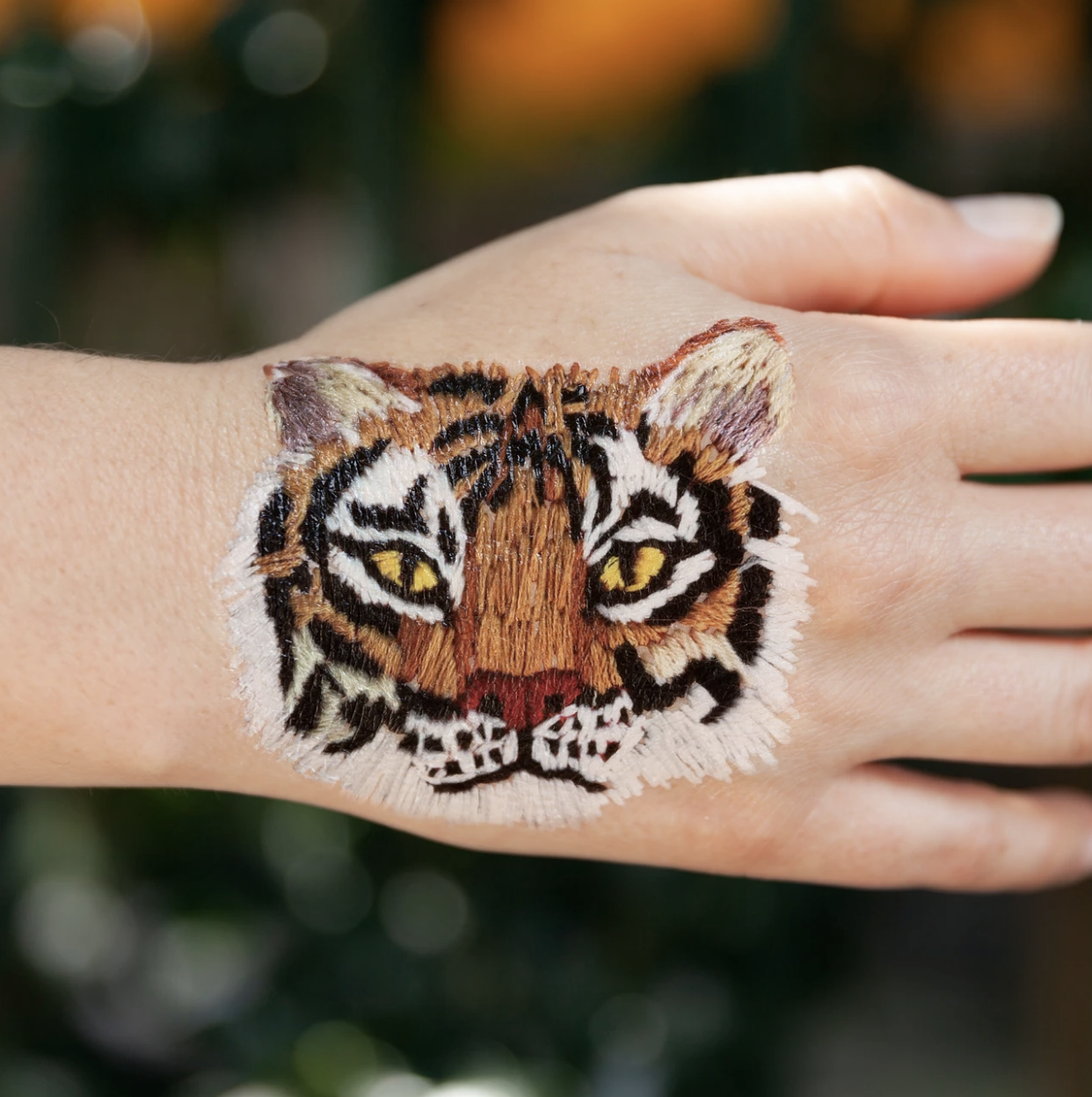 Animals Transfer Tattoos Tiger Lion Wolf Fake Disposable Tattoo Stickers  Mens Women Party Arm Thigh Leg