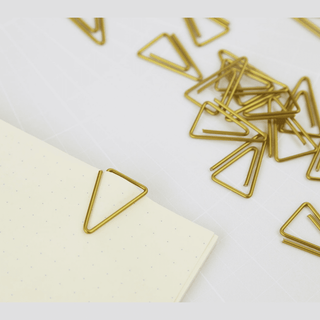 Monograph-Triangle Paper Clips on Design Life Kids